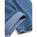 Chic Ripped Slim Fit Jeans, Men's Casual Street Style Stretch Jeans