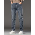 Men's Semi-formal Skinny Jeans For Business Leisure Activities