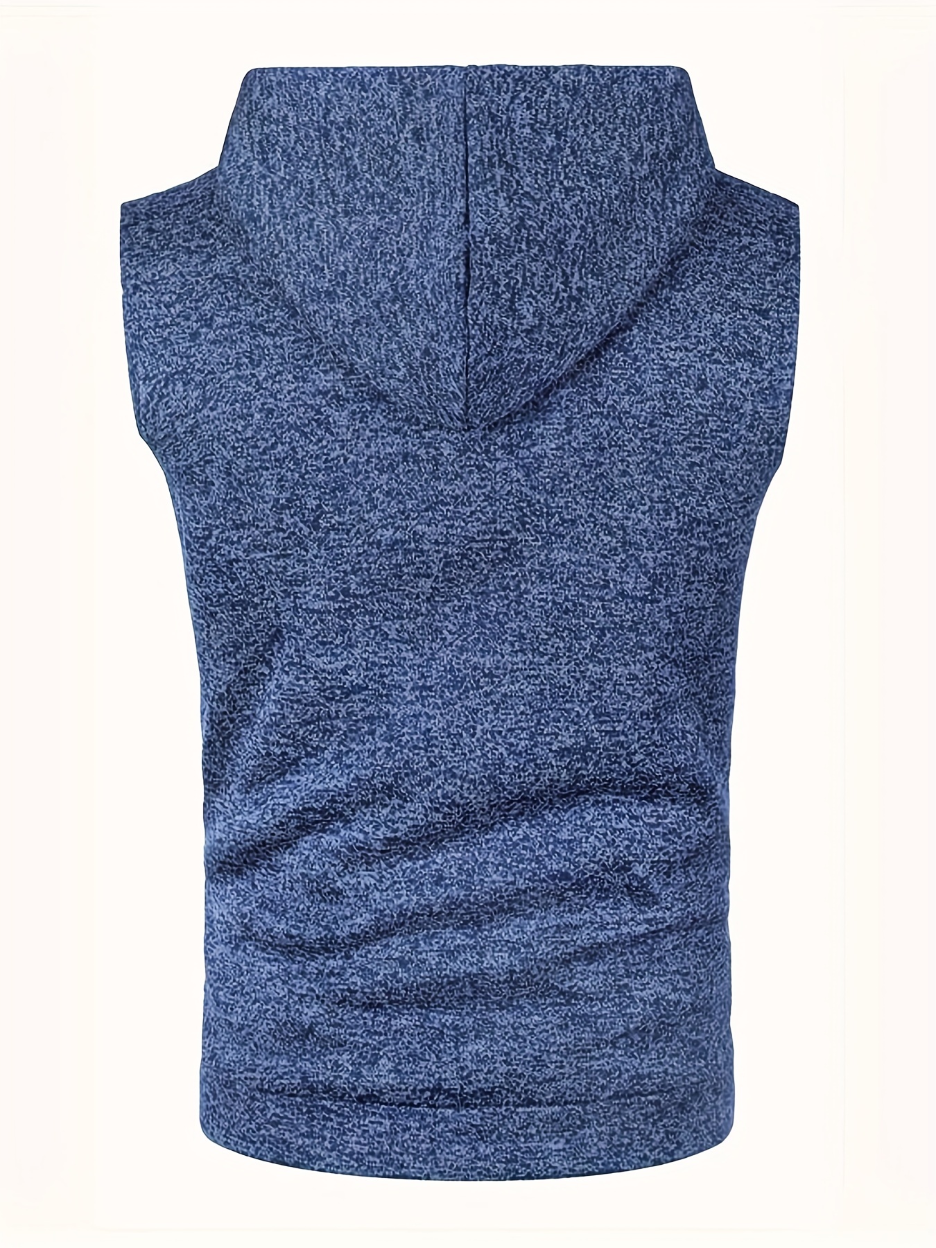 elegant hooded mid stretch vest mens casual vintage style sleeveless sweater vest for fall winter details 35